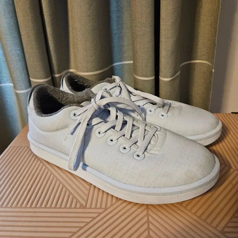 Allbirds Sneakers Wool Piper Woven Blue Hush Clarity Sole Casual Neutral Comfy